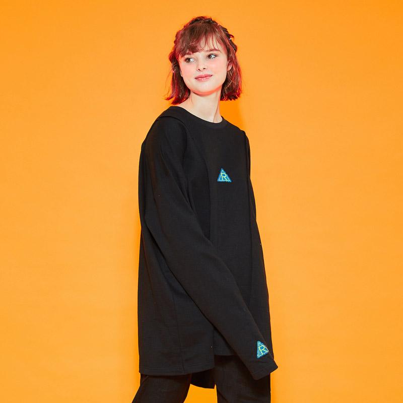 Rnot D-Length Лонгслив Black/2