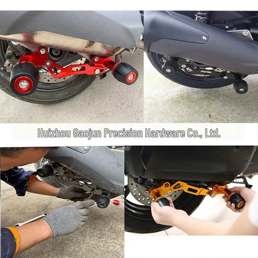 Yamaha XMAX250/XMAX300 Adjustable CNC Anti-fall Exhaust Bar/Glue