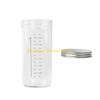F26C Sourdough Starter Glass Jar Set Sourdough Starter Container with Thermometer Baking Accessories Perfect for Bread Making