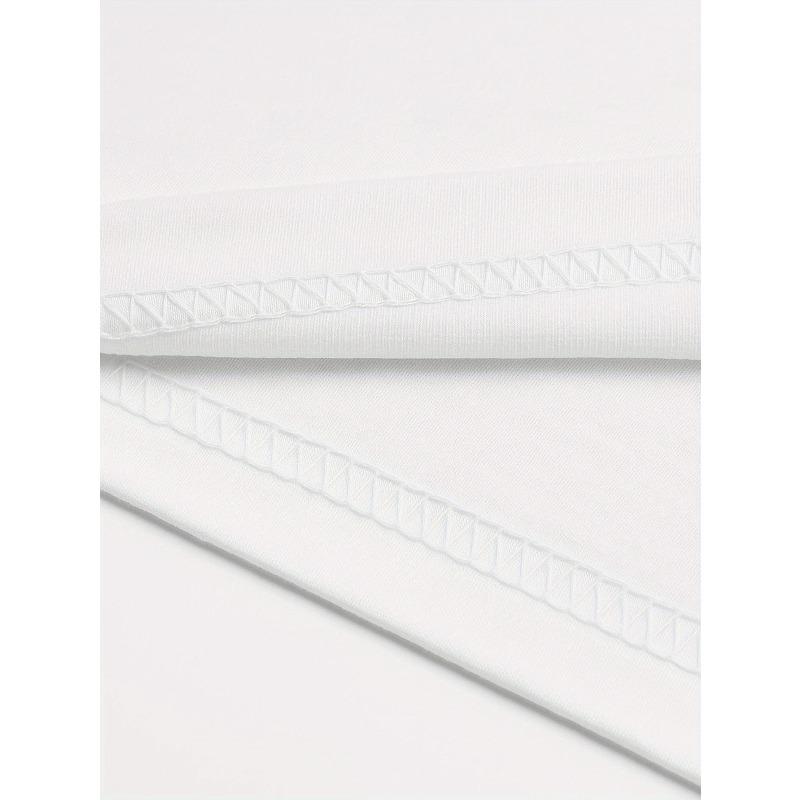 European Size Women's Horse Print T-Shirt - Soft Round Neck Short Sleeve Top with - Horse Lover Gift, White Casual Blouse