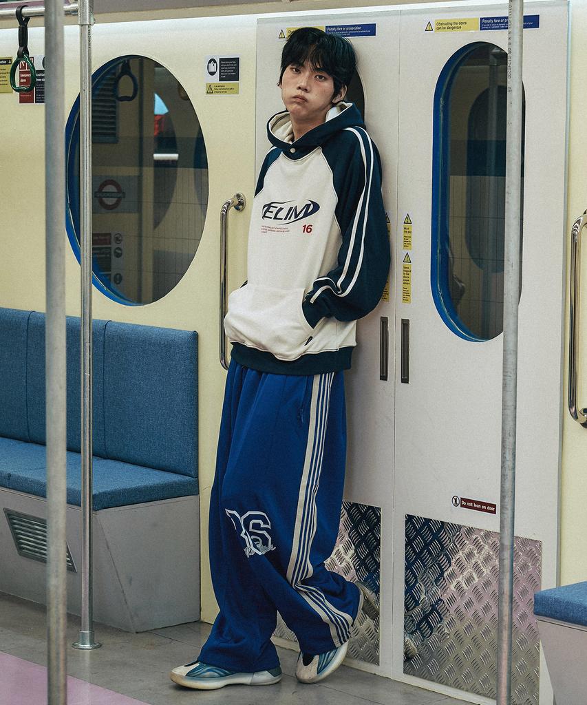 ELIMENO El 86 Trigger Cut Taping Track Pants 2 Colors