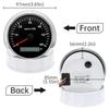 12V/24V 85MM Tachometer-lehre 3000 4000 6000 7000 8000 RPM Tach Stunde Meter LCD Display Für motorrad Hub Motor Auto Boot