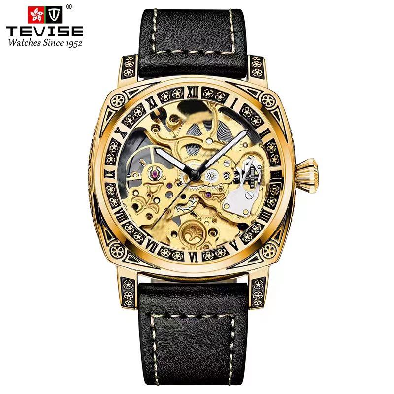Reloj Mecánico de Lujo Suizo TWCIS Resistente al Agua para Celebridades con Diseño de Alta Calidad