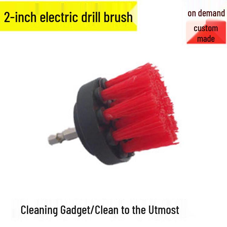 Electric Drill Cleaning Brush - Power Tool Bristle Brush for Home and Car Care