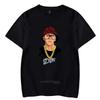 Camiseta Estampada Verano Daddy Yankee para Hombre Casual Cómoda Transpirable Novedoso Estampado Camiseta Hiphop Moda Streetwear Tops
