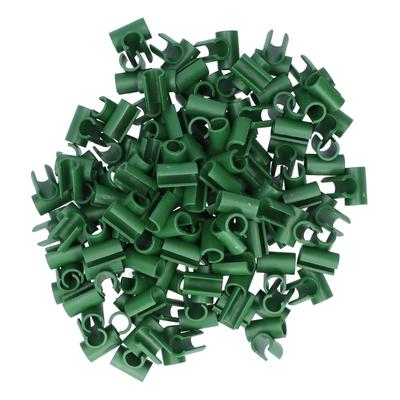 100Pcs Gardening Fixed Cross Clip Plastic Plant Buckle Clamp Clip for Agriculture Garden
