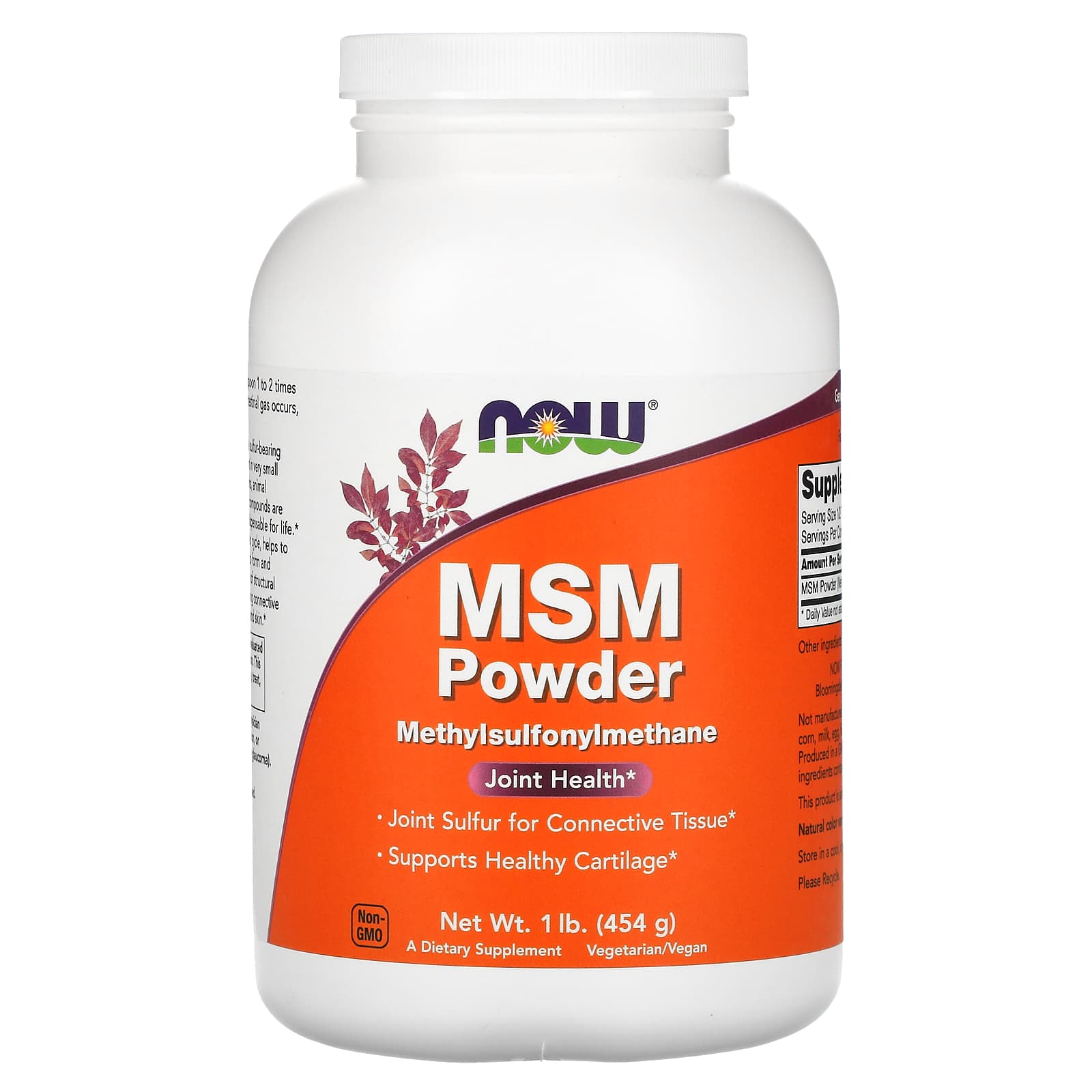 

MSM Powder, 454G(1Lb)