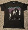 Maglietta Nera in Cotone Vintage Van Halen OU812 Tour 1988 Taglie S-5XL Maglietta Unisex