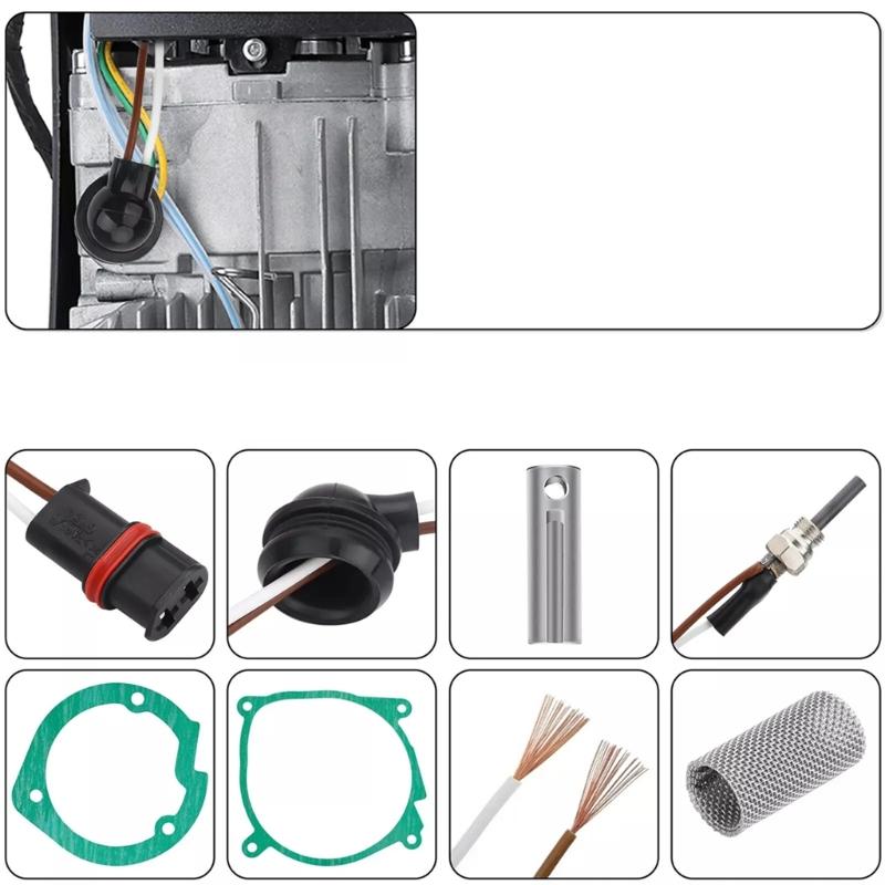 Ceramic Glow Plug Accessory For 2KW Diesels Heaters Offering 6000 Hours Life For Enhancing Performances In Cold Climates