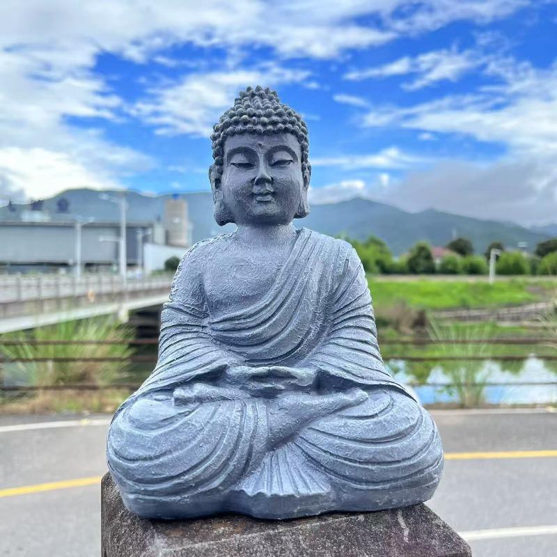 Cross Border Buddha Statues, Zen Themed Ornaments, Storefront Ornaments, Entrance Ornaments, Resin Handicrafts, Home Decor,