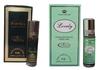 Combo de Roll-On de Aceite de Perfume Concentrado Saat Safa & Lovely – Attar de Larga Duración para Hombres y Mujeres – Sin Alcohol – 6 ml Cada Uno (Paquete de 2)