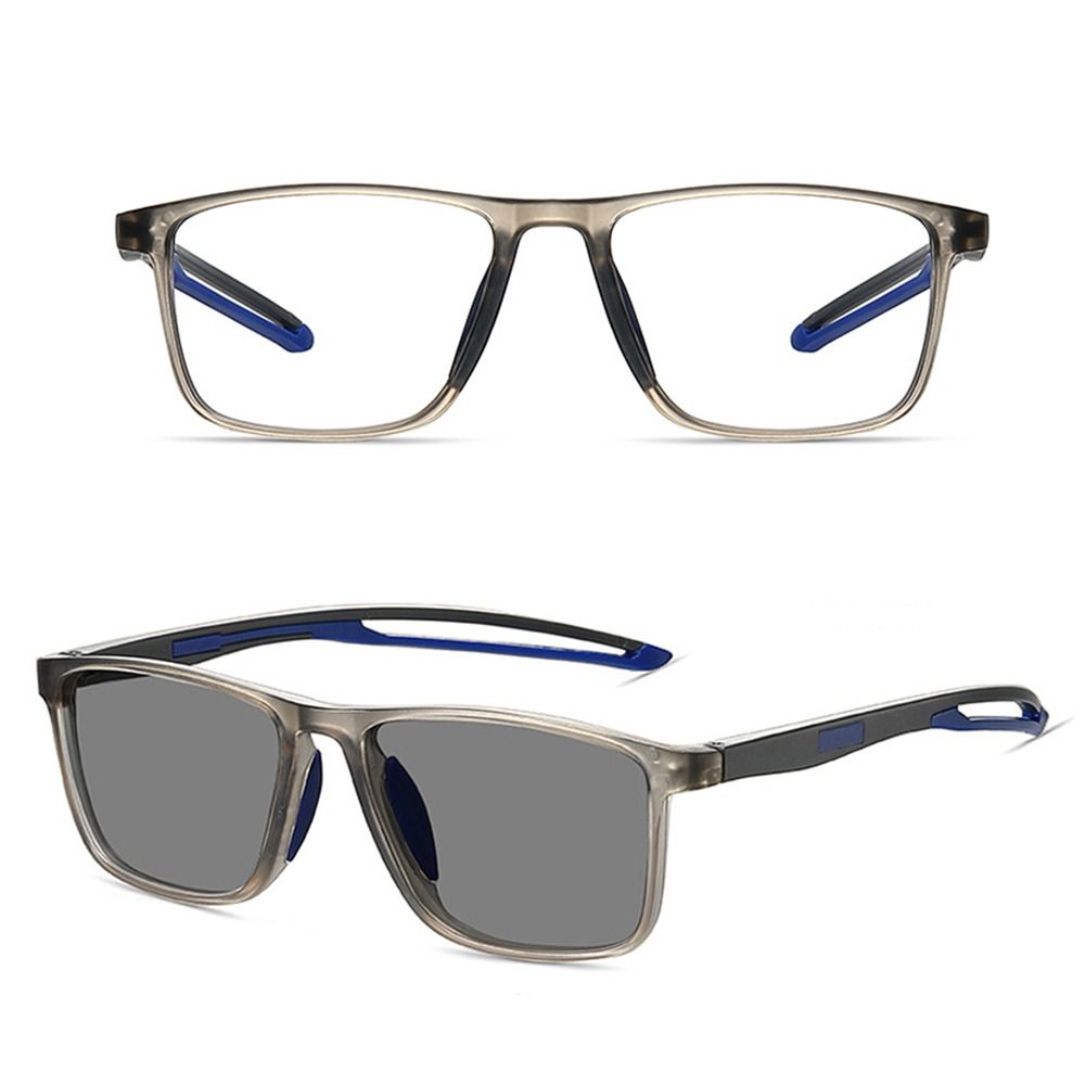 

Многофокальные фотохромные очки для чтения с антисиним светом, женские прогрессивные очки для ближнего света, спортивные очки для дальнего зрения Strength 4