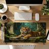 Tiger Temple Xl Gaming Mouse Pad Nonslip Rubber Base Stitched Edge Waterproof Desk Mat For Pc Laptop Gamer Office Computer Accessories C927645
