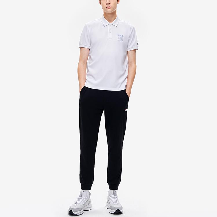 New FILA Polo Shirts Men's Standard White F11M238105F-WT