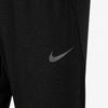 Nike Mens Training Series Color Block Logo Print Mid Rise Comfortable Versatile Knitted Sports Pants Men Pants Black Gray 933440-011
