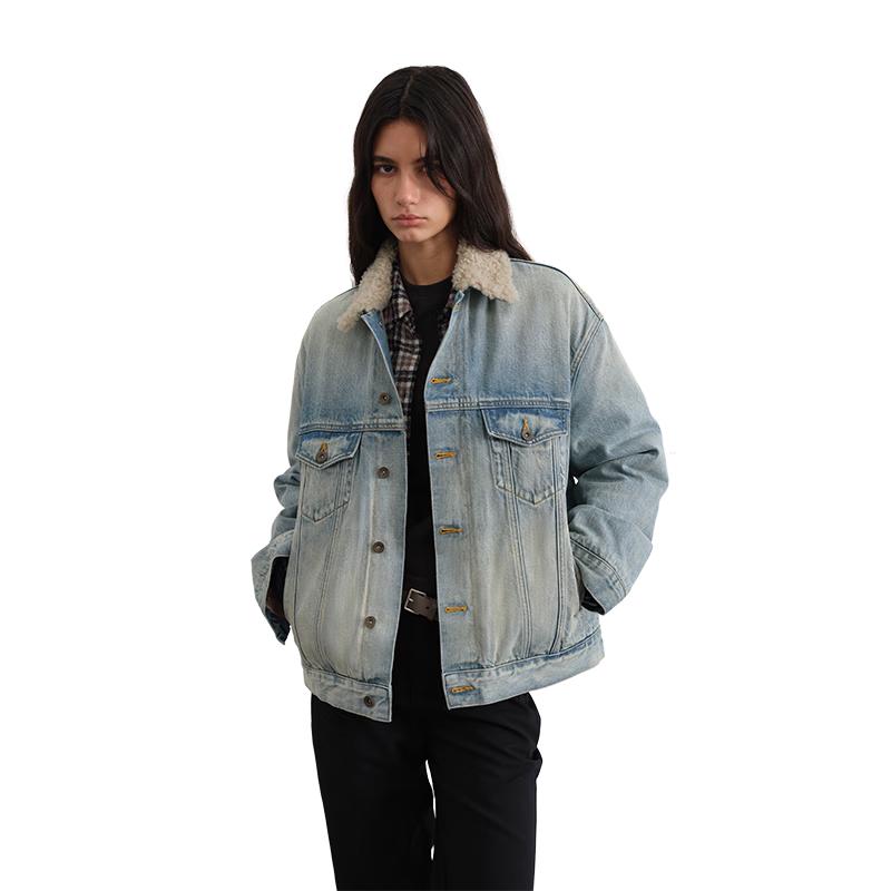 GREEN BELT Urban Traveler Winter Denim Jacket