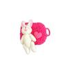 Plush cute rabbit love AirPods 1 protective case pro1 apple bluetooth 1/1 generation earphone case