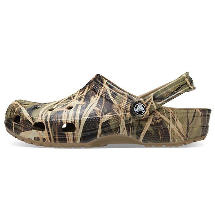 Crocs Classic Realtree V2 EVA Strandschuhe Unisex Grün 12132-260 37-38 black