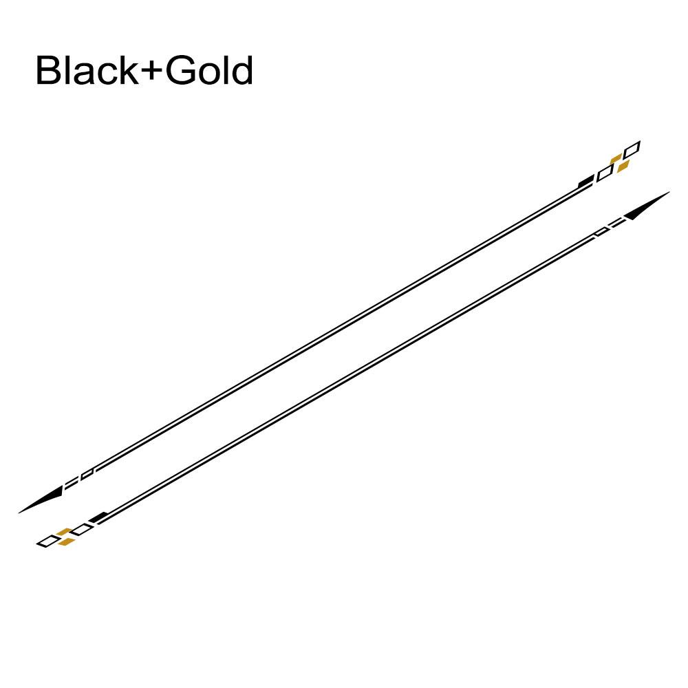 Car Waist Line Sticker for  Serena C27 Vinyl Wrapping Decals Racing Sport Stripes Graphics Decoration Auto Accessories