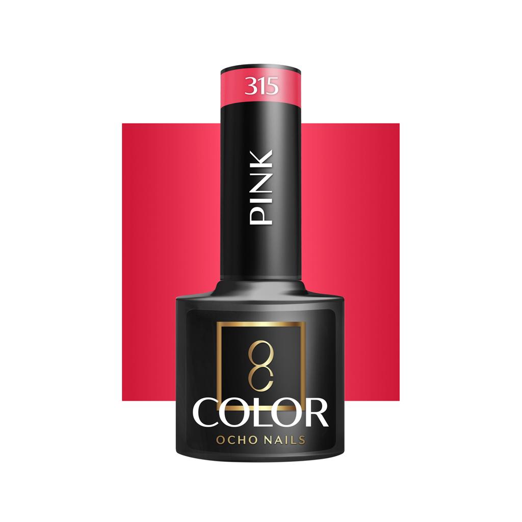 Ocho Nails Lakier Hybrydowy Pink 315 -5 G