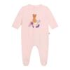 Carrement Beau Baby Girls Printed Crew Neck Long-Sleeved Sleepsuit