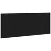 Headboard In Black Oak Look 160 X 1.5 X 80.5 Cm