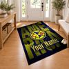 Club America Custom Name Personalized Rug Non‑Slip Doormat Floor Carpet Housewarming Birthday Gift for Family Friends