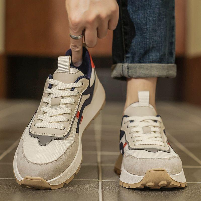 Herrenschuhe Sommer neuer Trend vielseitige Sport-Freizeitschuhe Herren Mesh atmungsaktiv dünn