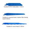 Electric Sabre Saw Reciprocating Saw for Household Repair Tools Blue Woodworking Cutting