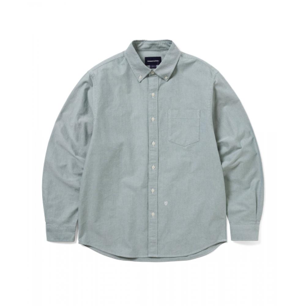 Thisisneverthat Oxford Shirt Green S