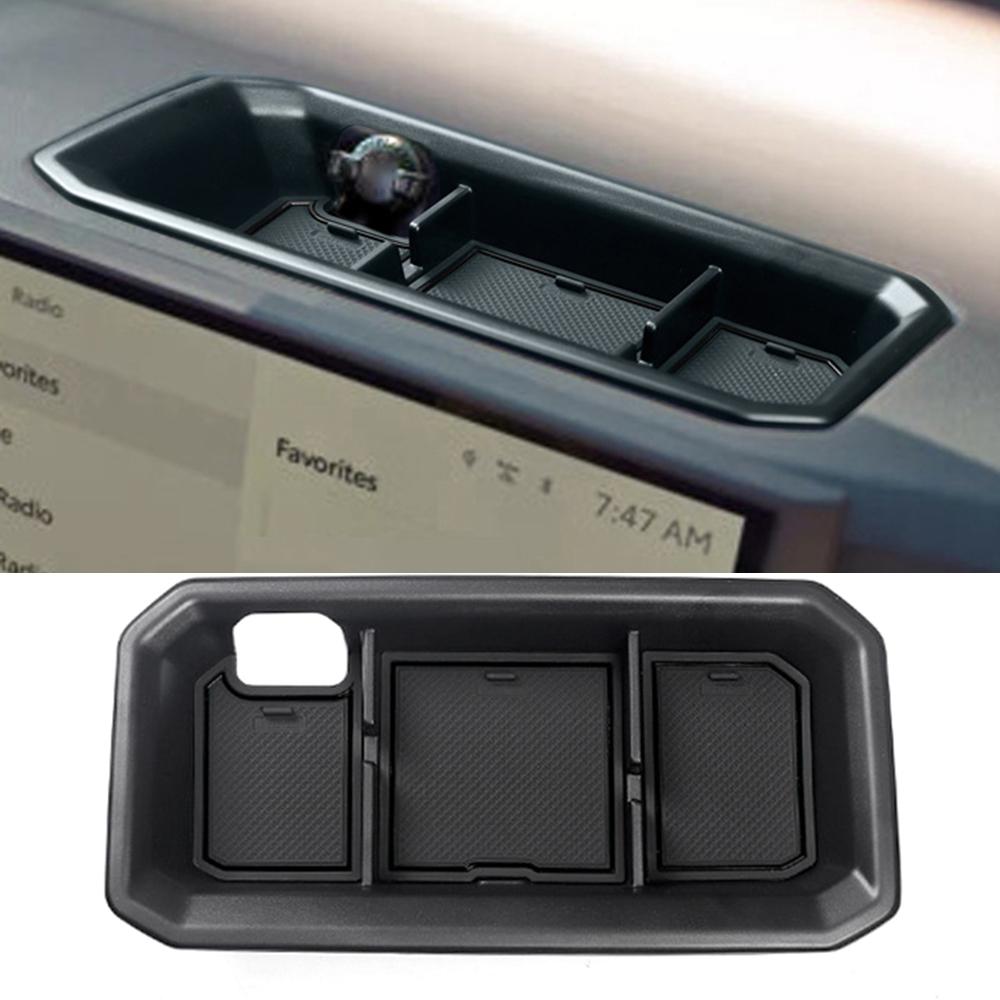 Taca organizer na deskę rozdzielczą Dla Toyota Tundra 2025-2025 Dla Toyota Sequoia 2025-2025 Panel deski rozdzielczej Stolik konsoli środkowej Pudełko do przechowywania