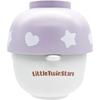 Sanart Sanrio Little Twin Stars Mini Dinnerware Set Soup and Rice Stackable for Compact Perfect as a Birthday Made in (10x6cm, 200mL) - Bowls,