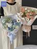 Xinrui Retro Floral Printed Waterproof Wrapping Paper for Flower Bouquets