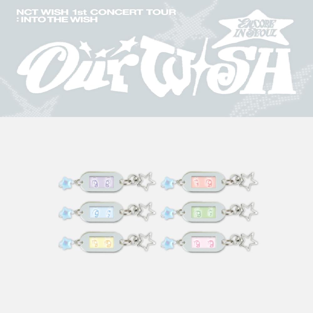 Предзаказ 1-го концертного тура NCT WISH INTO THE WISH: Наш брелок-желание SION