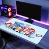 Rainbow Ruby Mouse Pad - Non-Slip Rubber Base, Smooth Surface for Work,Gaming,Office,And Home Use, Desk Mouse Pad
