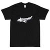 Airplane Custom T-Shirt AIR2554LB-B1 - Personalized with Your N#