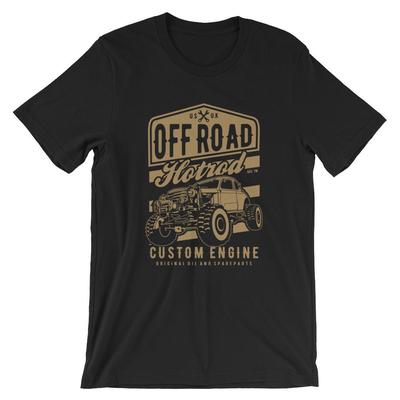 Offroad Hotrod T-Shirt. 100% Baumwolle Premium T-Shirt NEU