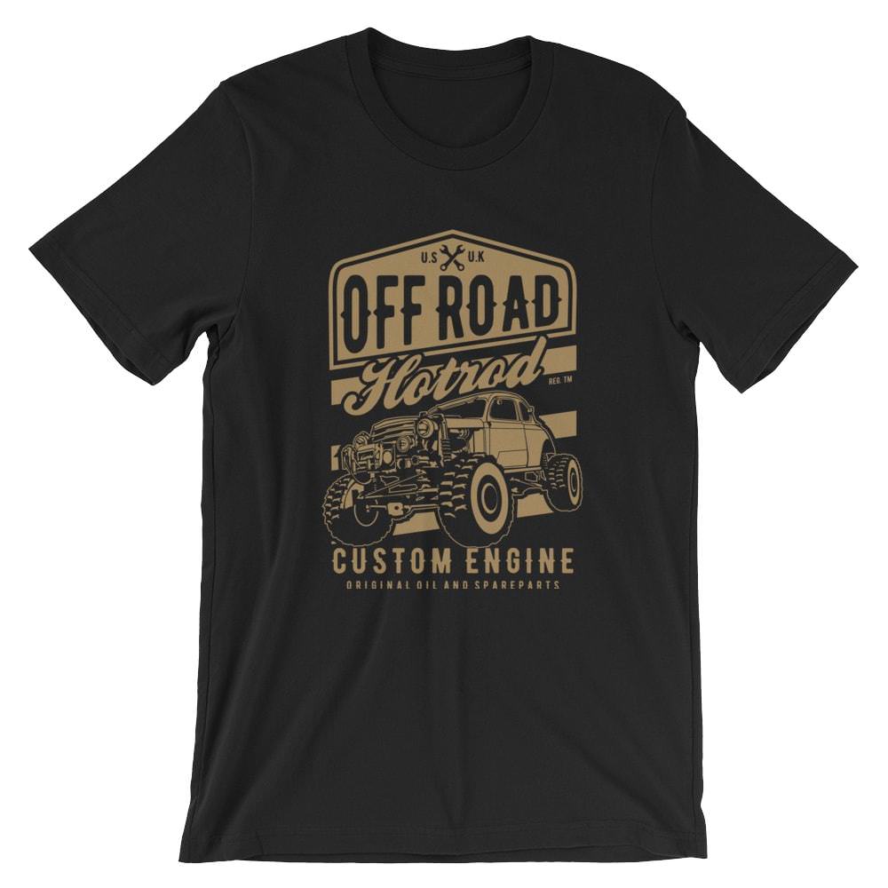 Offroad Hotrod T-Shirt. 100% Cotton Premium Tee NEW