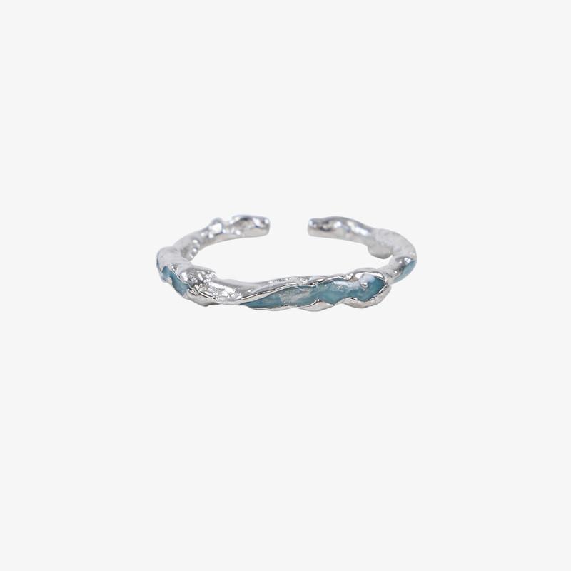 Modern Copper Adjustable Ring For Women Chic Geometric Style Ideal For Fashion Enthusiasts