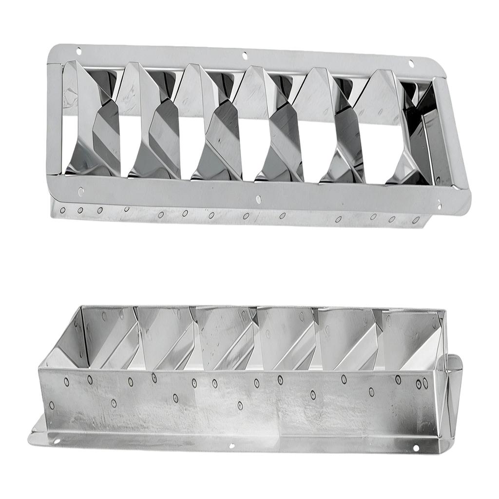 Heavy Duty Rectangle Vent Cover with Efficient Air Circulation System Waterproof Vent Cover Upgrades Designed for Boats