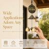 1pc Outdoor Metal Bells Metal Wind Chimes Fortune Tree Wind Chimes  For Shop Home Decoration