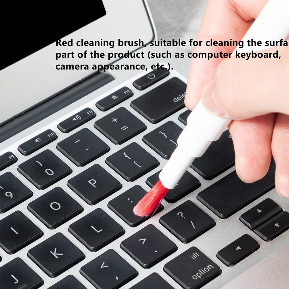 4 In 1 Multi Function Earbuds Cleaning Pen Soft Brush for Bluetooth Earbuds Earphones Keyboard