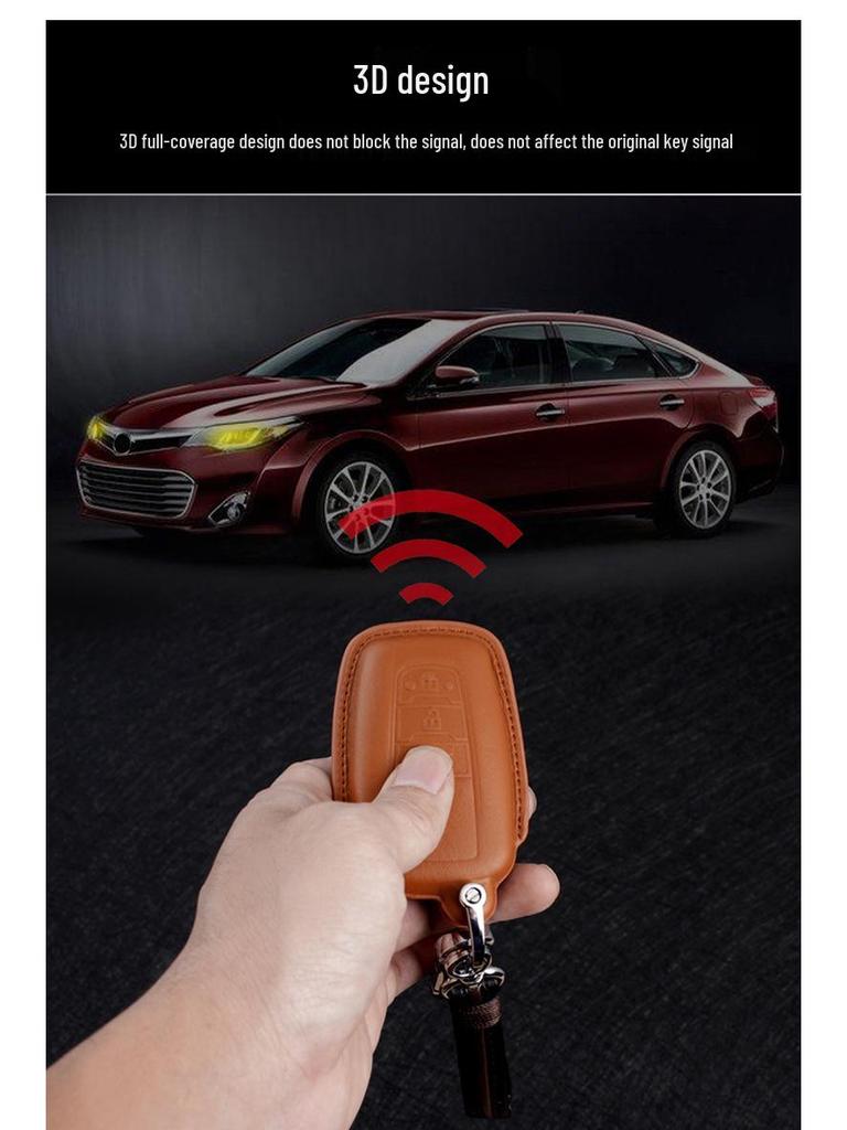 Key Cover Set for 2020 Toyota Models: Prado, Avalon, Levin, RAV4, Venza, Corolla, Camry