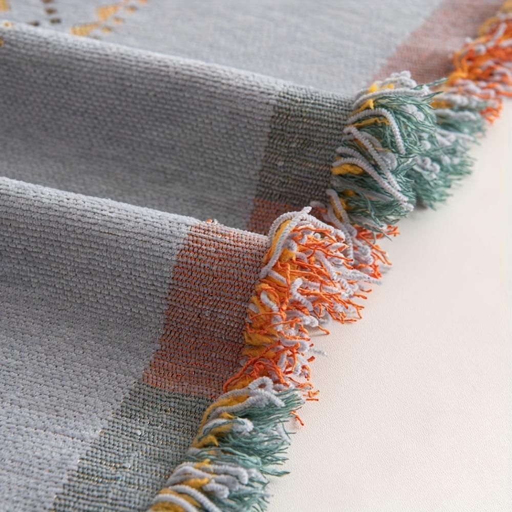 Capa de sofá universal de quatro estações, capa de sofá boho antiderrapante, capa protetora de almofada de sofá para decoração de casa, funda sofá