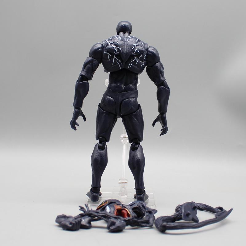 21cmmarvel Venom Anime Figures Shf Symbiosis Heroes Joint Mobility Model Action Doll Statue Desktop Decoration Toy Children Present