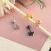 EVISPOL Hypoallergenic Stainless Steel Star Stud Earrings for Women Screw Back Cartilage Tragus Helix Earrings Piercing Jewelry