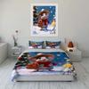 "Holiday Mouse Winter Decoration Set" Soft Comfortable Duvet Cover Bedding Set Included 1*Duvet Cover & 2*Pillowcases gift