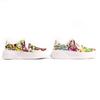 Pristine GUCCI sneakers Interlocking G Graffiti Print Rabbit multicolor Women Used