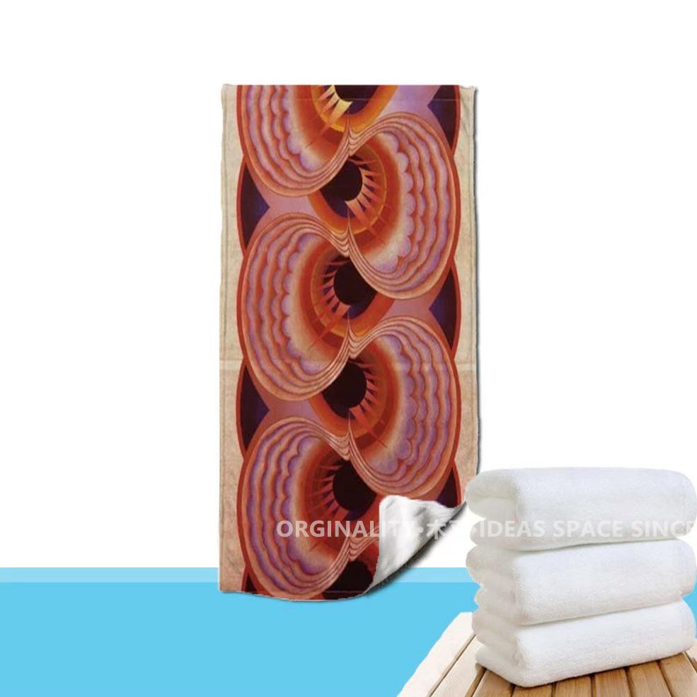 Eye Vortex Print Beach Towel Patterned Sunscreen And Windproof Suitable For Swimming Pool Camping Travel