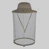 Verstaubarer Anti-Mücken-Fischerhut